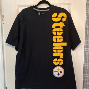 Nike Men's Black Steelers T-Shirt